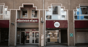 Médiathèque de Jaude à Clermont-Ferrand en Auvergne